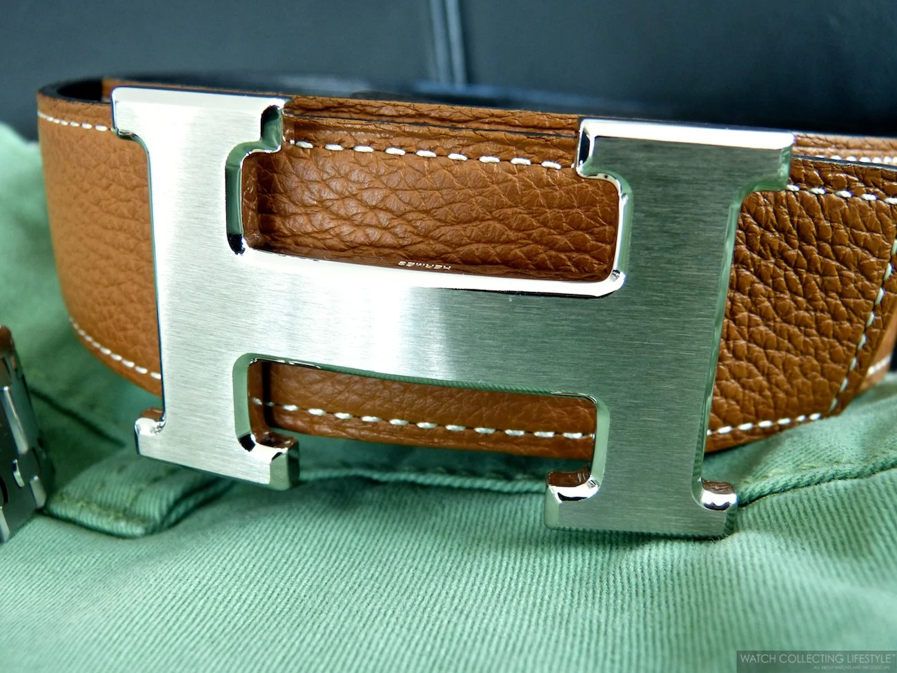 Experience: Hermès Courchevel Constance H Belt. A Must Have in Any Experience: Hermès Courchevel Constance H Belt. A Must Have in Any